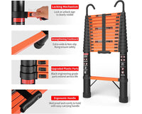 Thumbnail for 5.0M Telescoping Ladder with Hooks