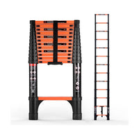 Thumbnail for Telescoping ladder used for window cleaning