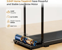 Thumbnail for Treadmill Walking Foldable Treadmill