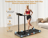 Thumbnail for Treadmill Walking Foldable Treadmill