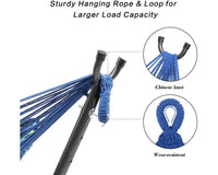 Thumbnail for Hammock Chair Blue with Stand