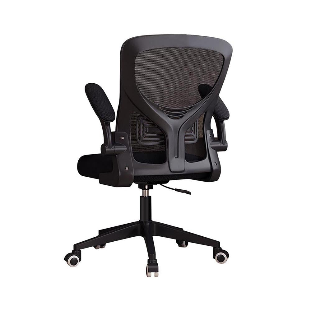 Desk chair with breathable mesh backrest