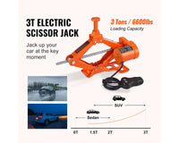 Thumbnail for Electric Car Jack 3 Ton, 12V