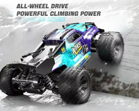 Thumbnail for RC Car 4WD Monster Truck Off-Road Vehicle Remote Control Crawler