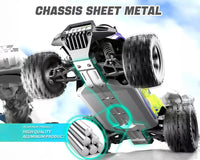 Thumbnail for RC Car 4WD Monster Truck Off-Road Vehicle Remote Control Crawler