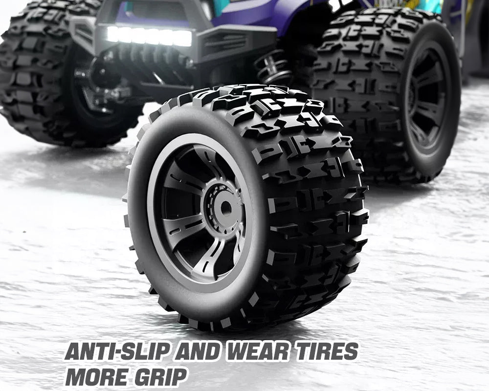RC Car 4WD Monster Truck Off-Road Vehicle Remote Control Crawler