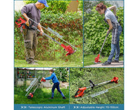 Thumbnail for Push Weed Eater strimmer, Battery Operated Grass Cutter