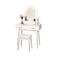 Thumbnail for Dressing Table with Mirror LED brightness adjustment