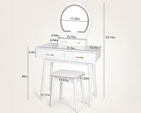 Thumbnail for Dressing Table with Mirror