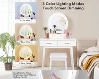 Thumbnail for Dressing Table with Mirror