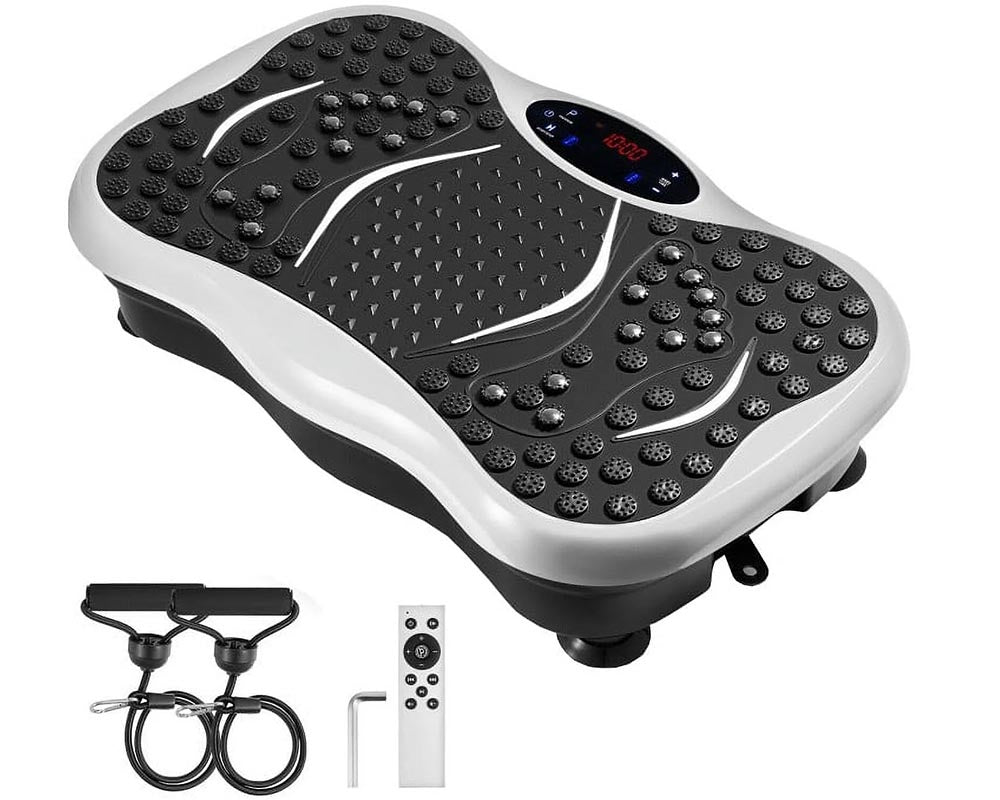 Vibration plate showing compact size and design