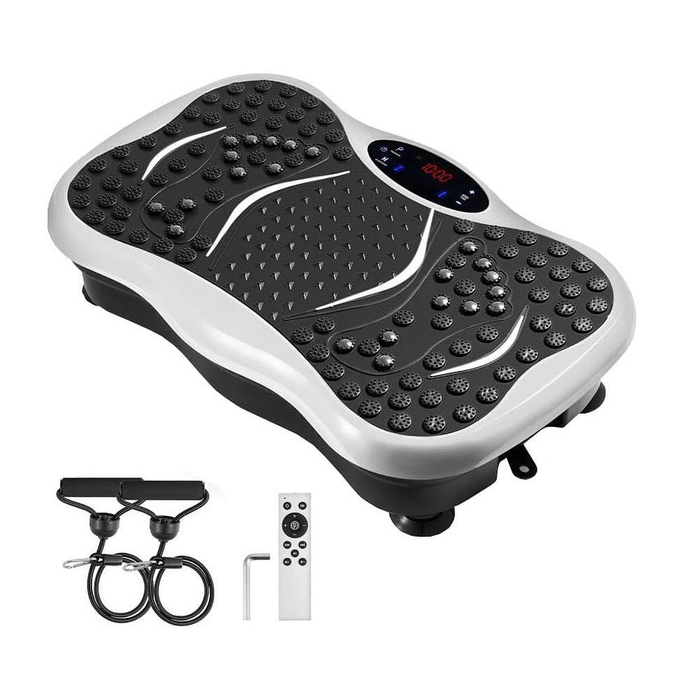 Remote control for vibration plate exercise machine