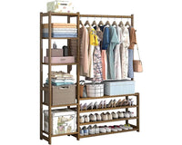 Thumbnail for Bamboo Wardrobe Clothes Rack