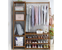 Thumbnail for Bamboo Wardrobe Clothes Rack