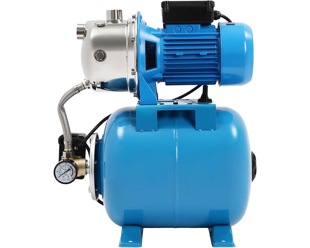 Water Booster Jet Pump with Pressure Tank