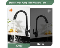 Thumbnail for Water Booster Jet Pump with Pressure Tank