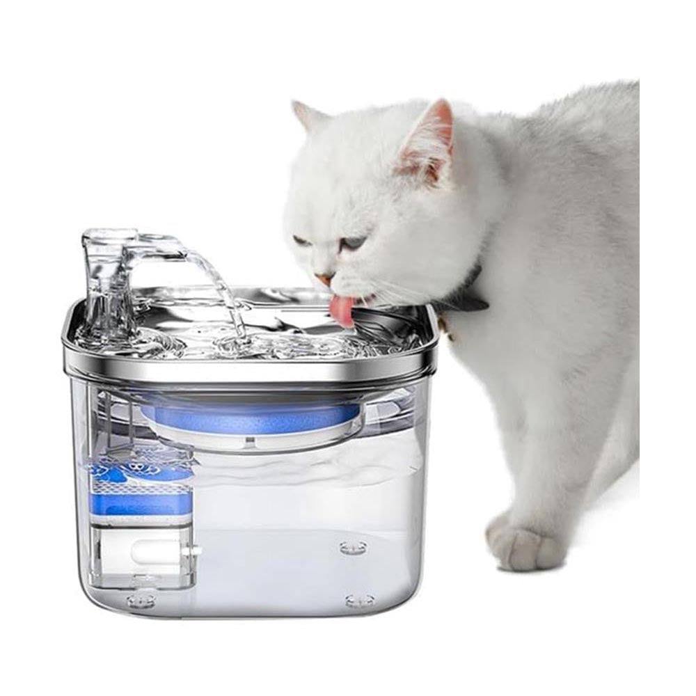 Pet water fountain with energy-saving standby mode