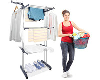 Thumbnail for Foldable Clothes Drying Rack