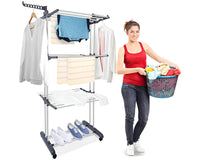 Thumbnail for Foldable Clothes Drying Rack