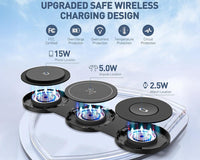 Thumbnail for 3-in-1 Wireless Charging Pad for Apple Devices Compitable