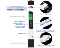 Thumbnail for Digital pH Meter - TDS Tester