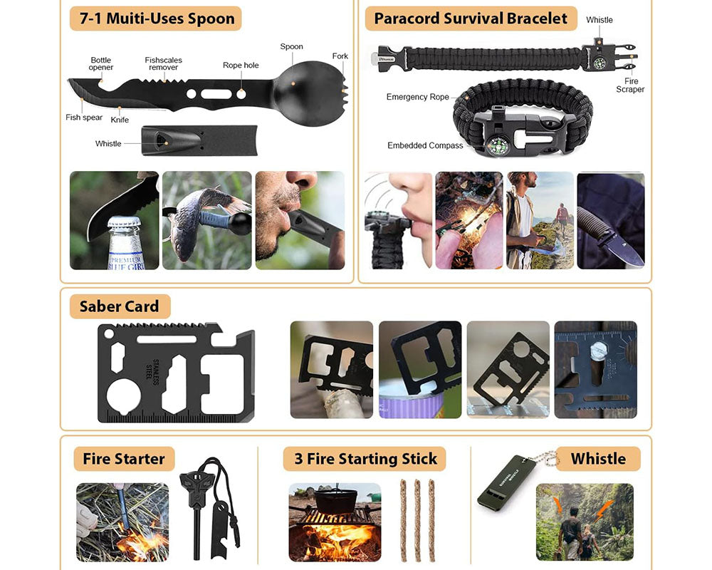 Emergency Survival Kit Set