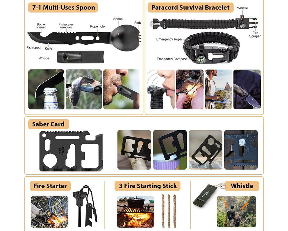 Emergency Survival Kit Set