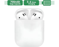 Thumbnail for Replacement Wireless Charging Case for AirPods 1 & 2 – 700mAh Qi