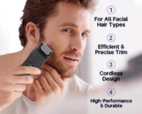Thumbnail for Hair Trimmer Shaver Clippers Cordless