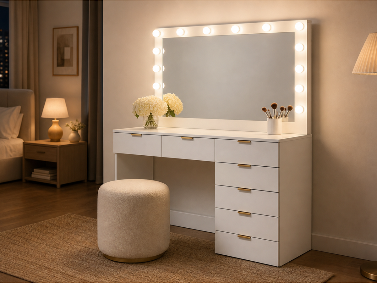 Dressing Table With Mirror