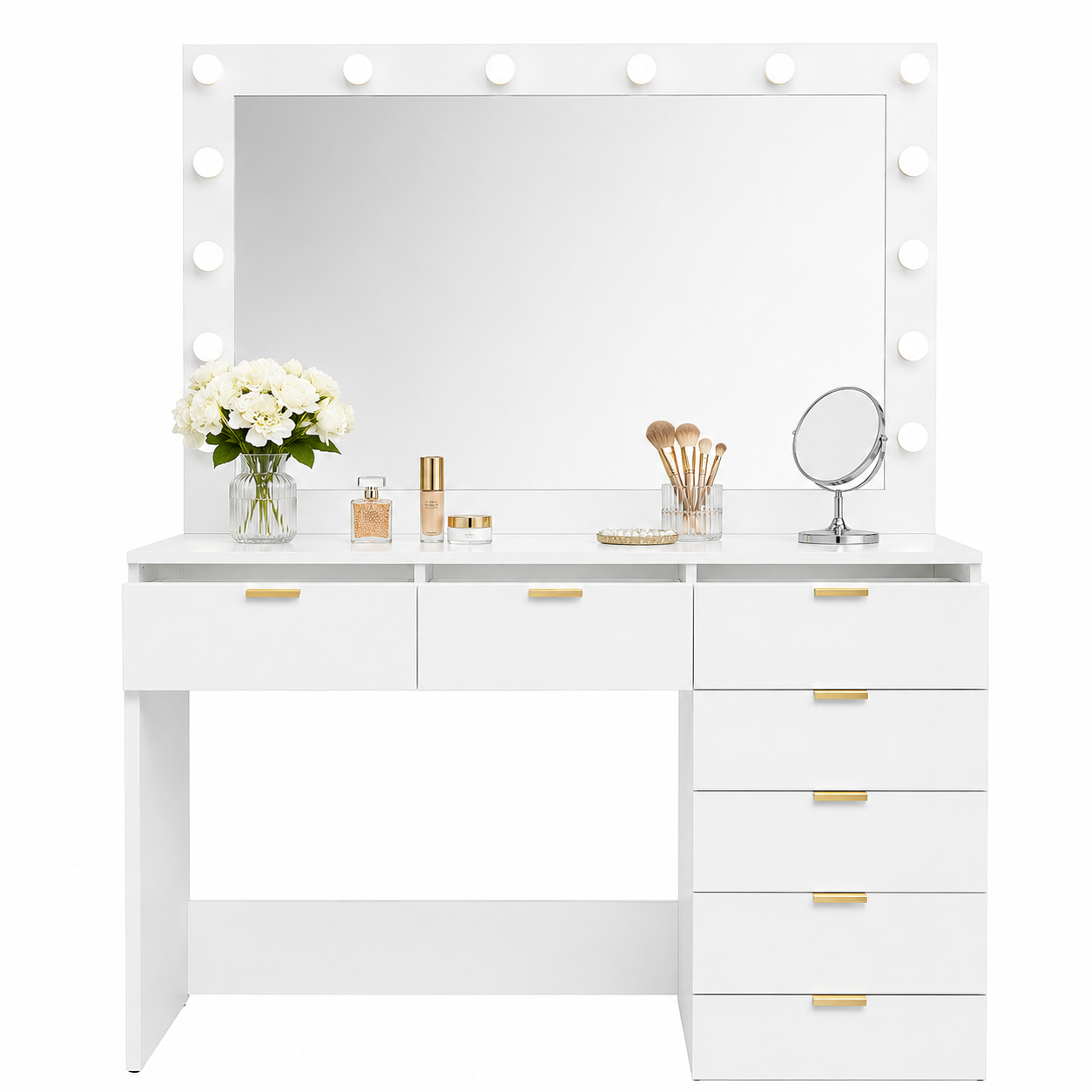 Dressing Table With Mirror