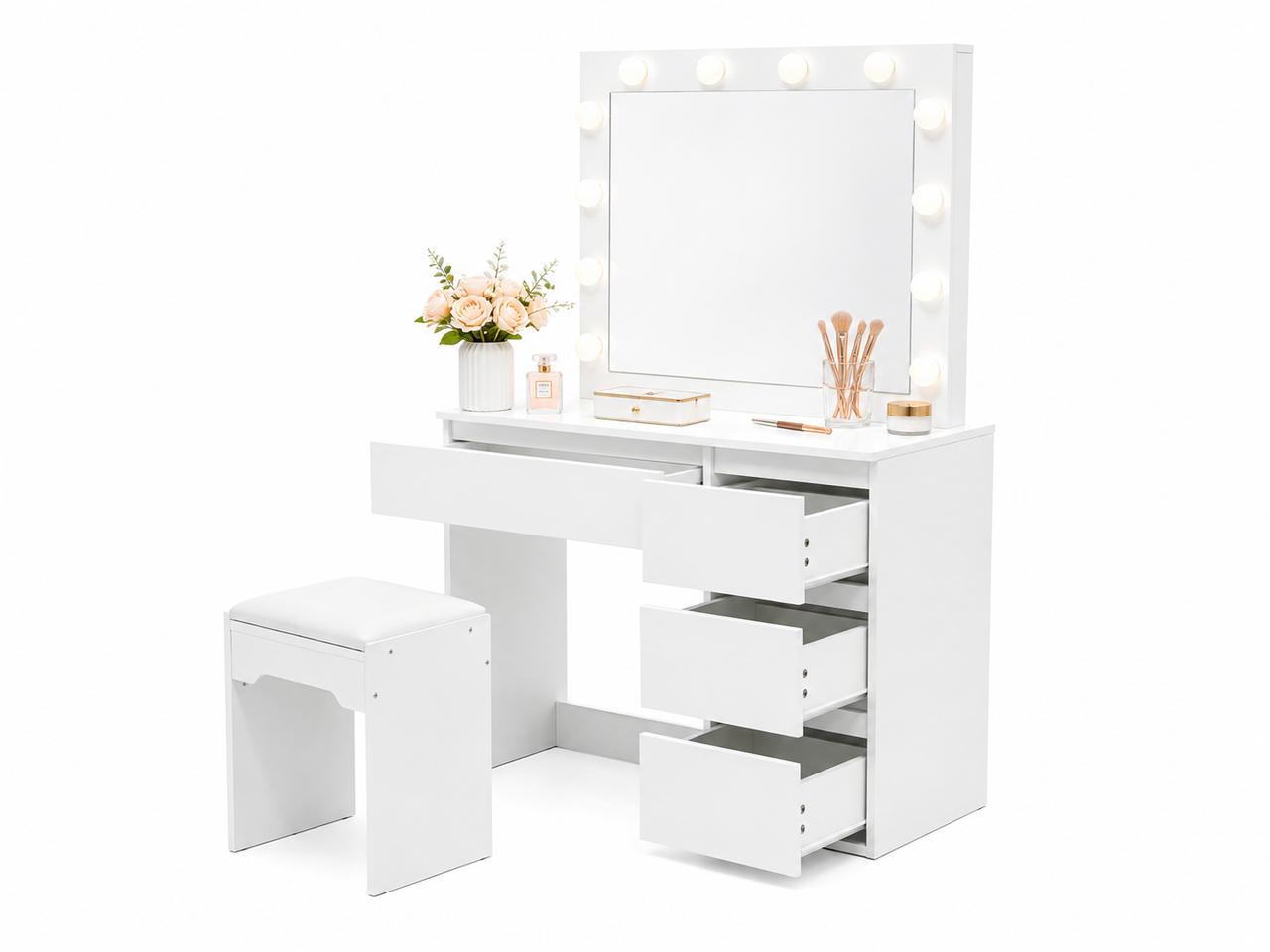 Dressing Table With Mirror
