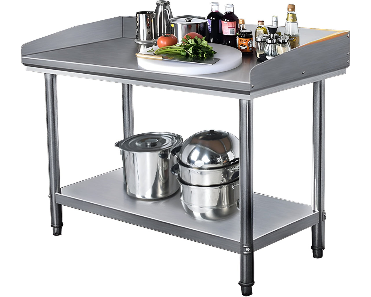 Steel Bench Stainless Steel Kitchen Work Table