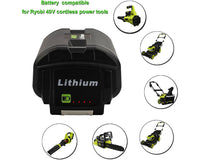 Thumbnail for Ryobi 40V Battery 4Ah Battery Replacement Compatible