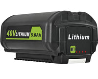 Thumbnail for Ryobi 40V Battery 5Ah Battery Replacement Compatible