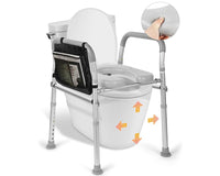 Thumbnail for Toilet Safety Seat with Handle