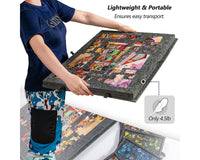 Thumbnail for Puzzle Table Craft Board Game Table Jigsaw Game Table