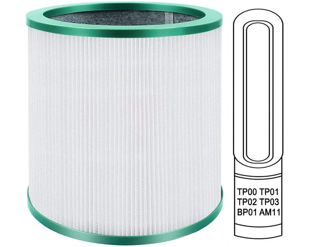 Replacement Filter for Dyson Pure Cool fans with airflow arrows