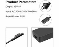 Thumbnail for Replacement Charger for Microsoft Surface Pro X/7/6/5/4/3 65W