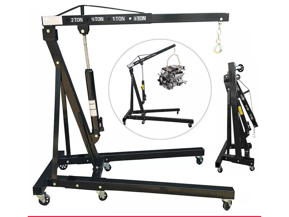 Heavy Duty 2T Engine Hoist Workshop Cranes 2000KG