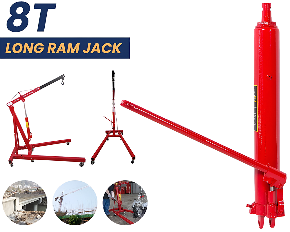 Hydraulic Ram 8T Long Rams Jack