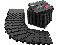 Thumbnail for 18 Pack EVA Foam Gym Interlocking Floor Puzzle Mats