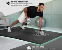 Thumbnail for 18 Pack EVA Foam Gym Interlocking Floor Puzzle Mats