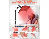 Thumbnail for Red Light Therapy Lamp with Stand
