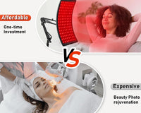 Thumbnail for Red Light Therapy Lamp with Stand