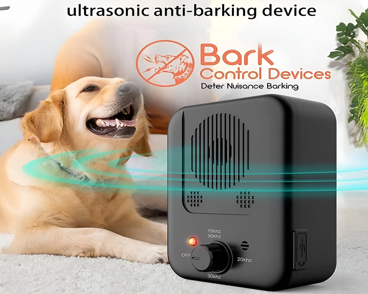Ultrasonic Dog Anti Bark Trainer
