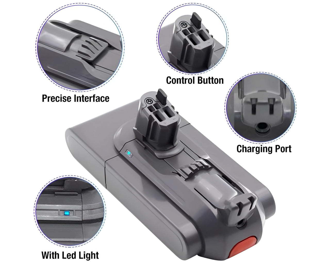 Dyson V11 Battery 4000mAh Replacement