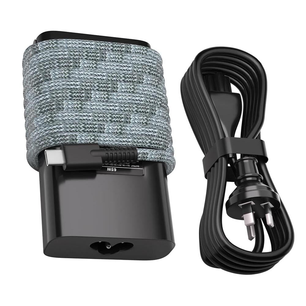Charger with LED indicator light on power plug