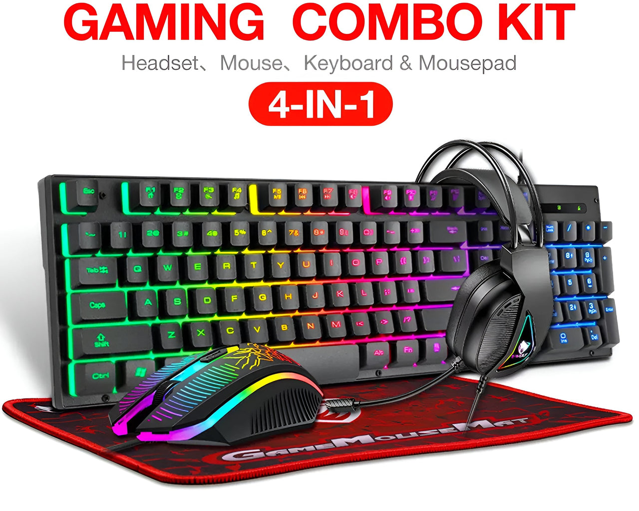 Gaming Keyboard Mouse Set