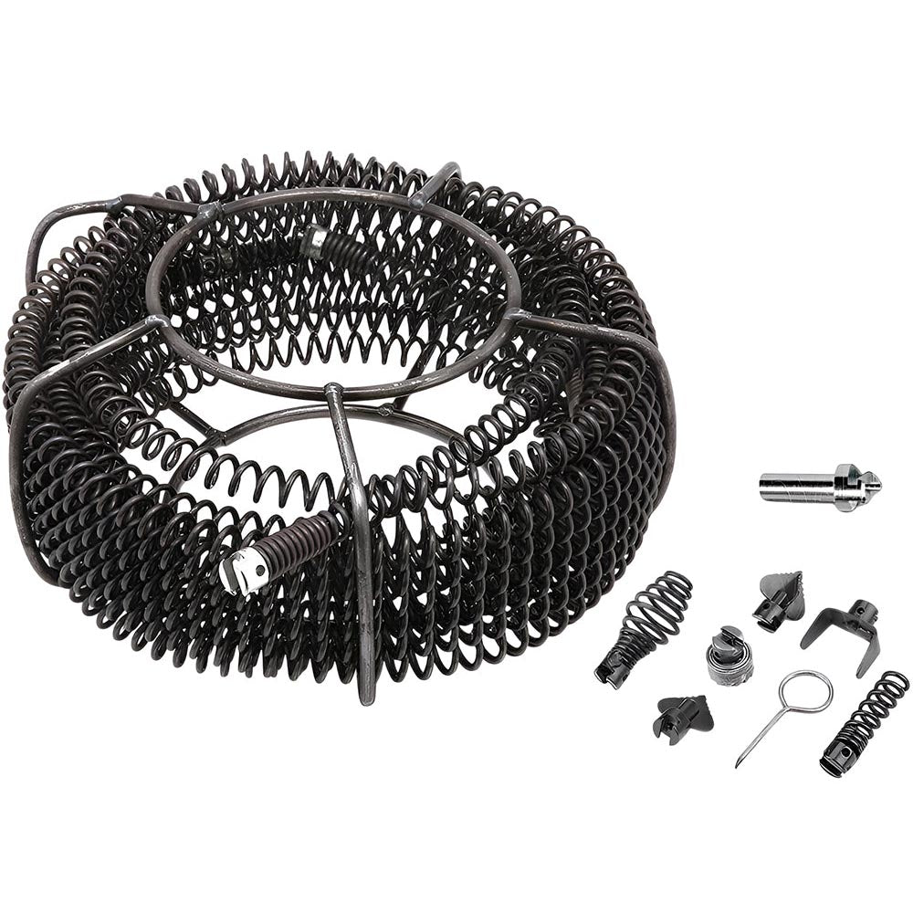 Pipeline sewer cleaner kit with accessories